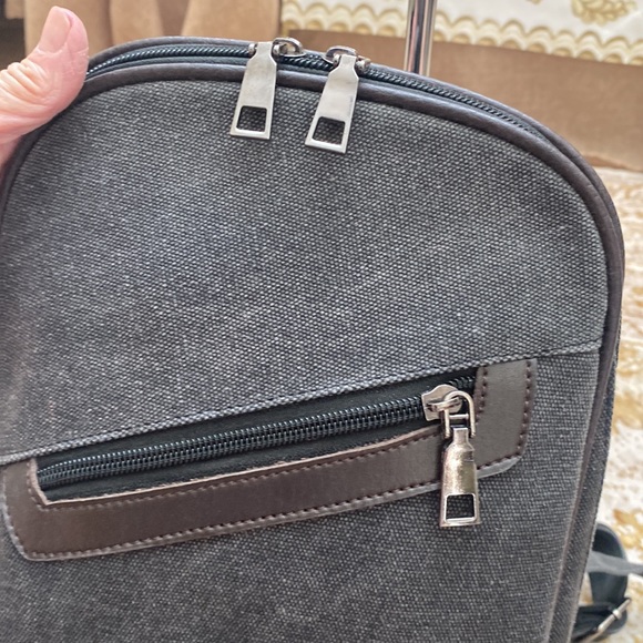 NWT Canvas Backpack - Picture 4 of 12